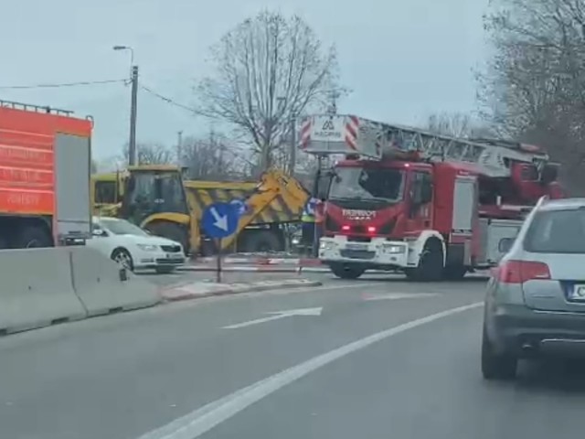 Fum dens pe scara unui bloc, din localitatea Murfatlar VIDEO