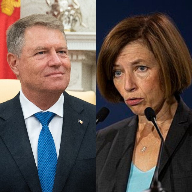 Iohannis vine la Mihail Kogălniceanu cu ministrul Apărării franceze