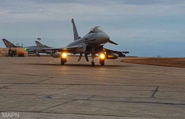 MApN: Forţele Aeriene Italiene suplimentează numărul de avioane dislocate la Kogălniceanu