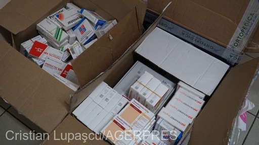 Peste 2 tone de medicamente din România au ajuns joi seară la Spitalul de pediatrie din Cernăuţi
