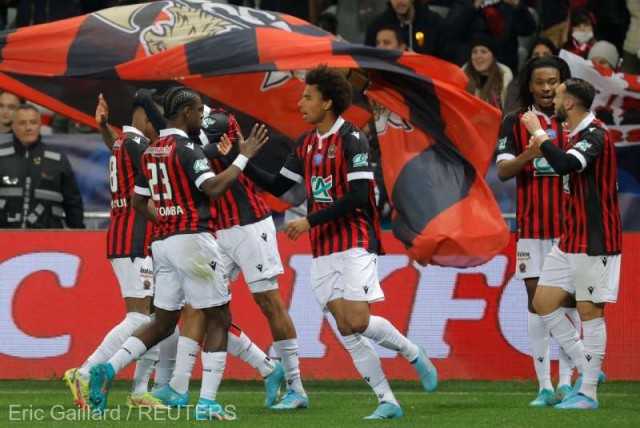 Fotbal: OGC Nice s-a calificat în finala Cupei Franţei