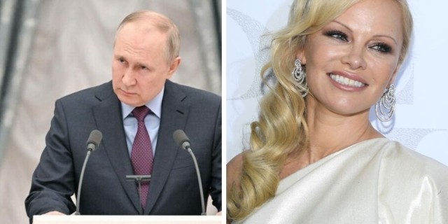 Legătura secretă dintre Pamela Anderson și Vladimir Putin