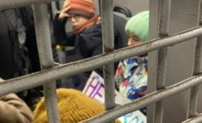 Copiii care au protestat în Rusia au fost săltați