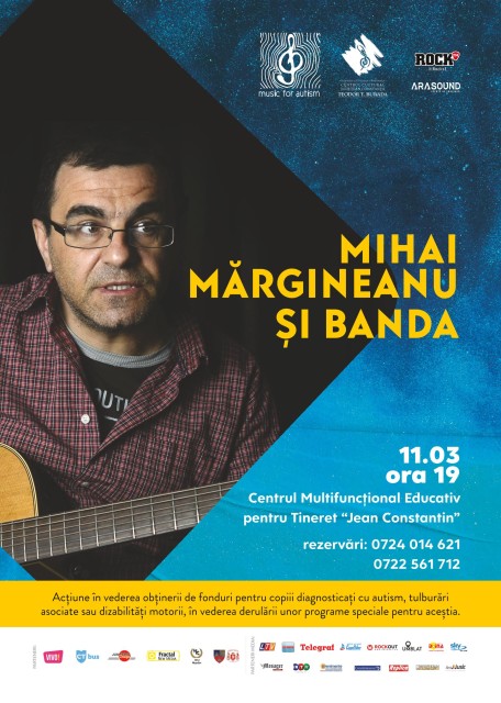 Concert caritabil Mihai Mărgineanu, la Constanța