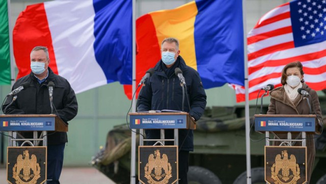 Klaus Iohannis: Numai împreună putem garanta securitatea euroatlantică și pacea românilor! Video