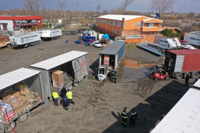 La Tulcea au ajuns ajutoare din Germania, pentru autoritățile din Ucraina! VIDEO