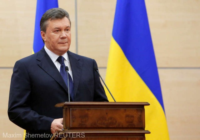 Fostul preşedinte ucrainean Ianukovici îi cere lui Zelenski să renunţe să lupte împotriva Rusiei