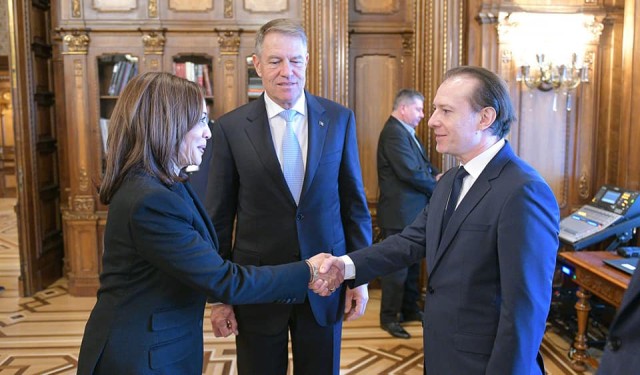 Cîţu: Sancţiunile dure aplicate Rusiei de SUA - temă a discuţiilor cu vicepreşedintele SUA