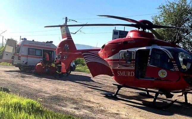 Victimă încarcerată în urma unui accident rutier, în Ostrov 