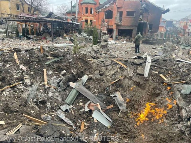 Ucraina: Cel puţin 13 civili, ucişi într-un atac aerian asupra unei fabrici de pâine