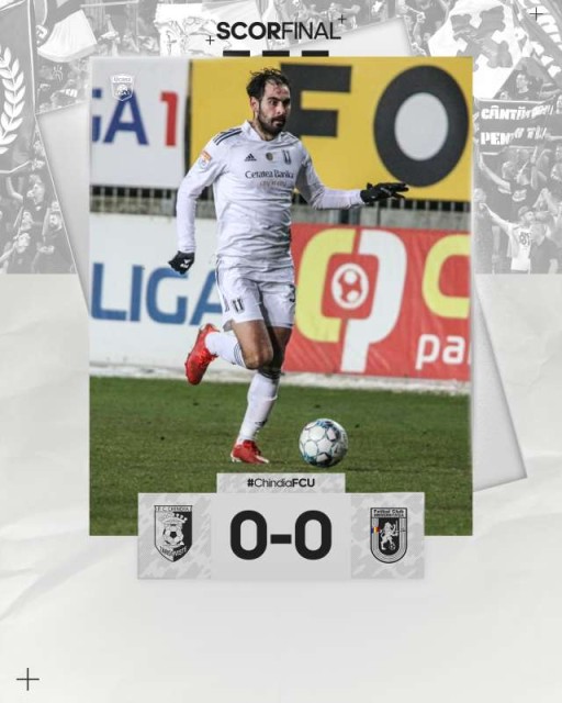 Chindia Târgovişte - FC U Craiova 0-0, în play-out