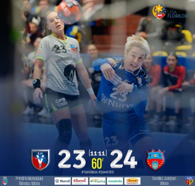 SCM Râmnicu Vâlcea, învinsă acasă de Măgura Cisnădie, în campionat
