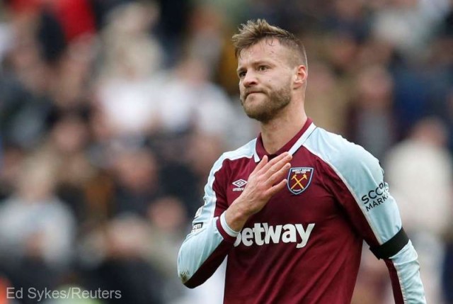 Fotbal: Ucraineanul Iarmolenko le-a mulţumit suporterilor şi clubului West Ham United pentru susţinere