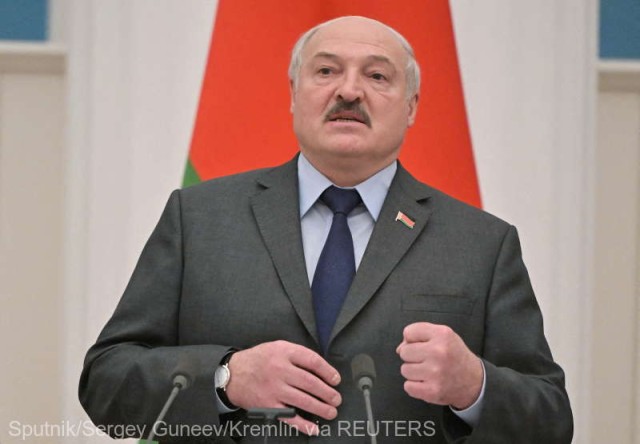 SUA: Noi sancţiuni împotriva lui Lukaşenko şi a Rusiei