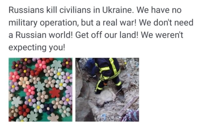 Comentariu pe AliExpress: ”Nu avem nevoie de o lume rusească”