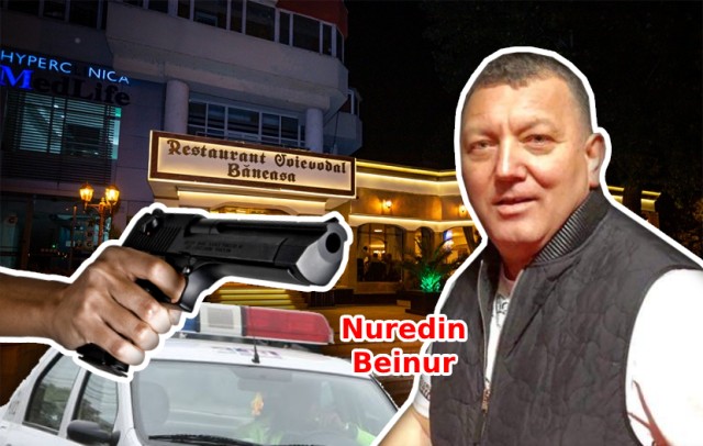 Nuredin Beinur, împușcat în cap, într-un restaurant din București