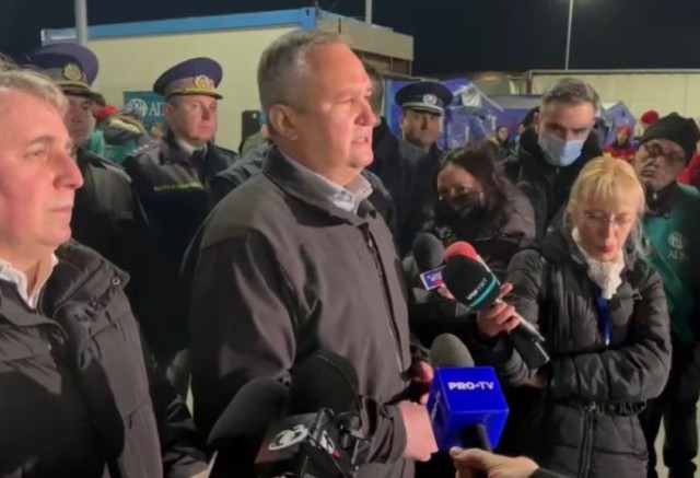 Premierul Ciucă, vizită de lucru în punctul de trecere a frontierei Isaccea. Video