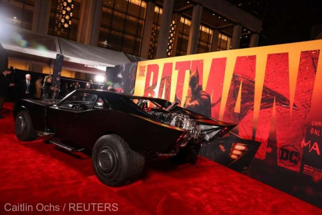 'The Batman' se menţine pe prima poziţie a box-office-ului nord-american