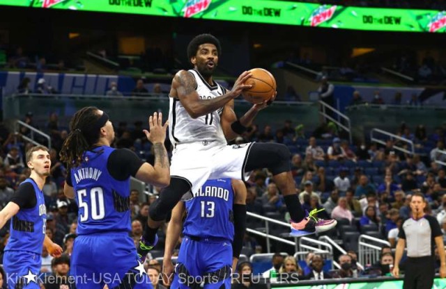 Baschet: NBA - Kyrie Irving, Brooklyn Nets, autor a 60 de puncte, a egalat recordul din acest sezon