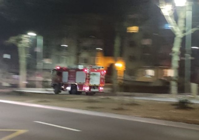 Incendiu în Mamaia Nord
