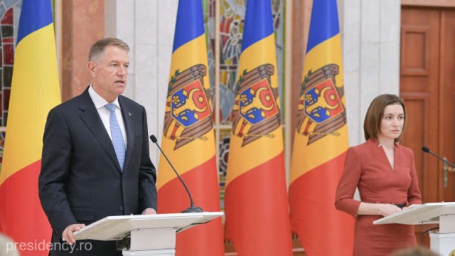 Iohannis: Vom continua demersurile constante pentru traseul european al Republicii Moldova