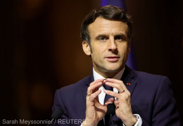 Macron vrea un răspuns rapid al UE la cererea de aderare a Republicii Moldova