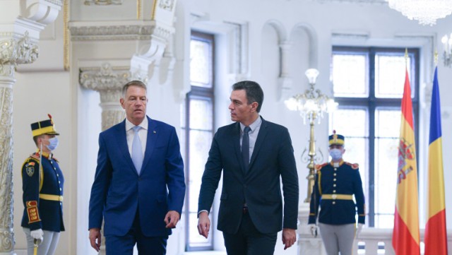 Iohannis și Sanchez au vorbit despre războiul din Ucraina