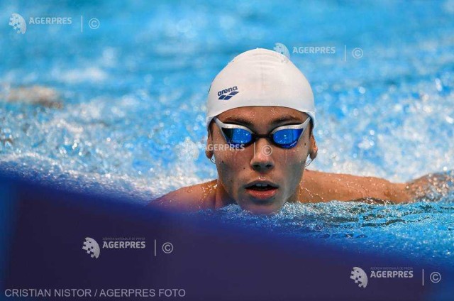 David Popovici a câştigat încă două titluri de campion naţional