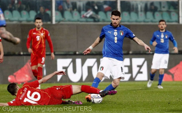 Fotbal: Italia, eliminată surprinzător de Macedonia de Nord din cursa pentru CM 2022