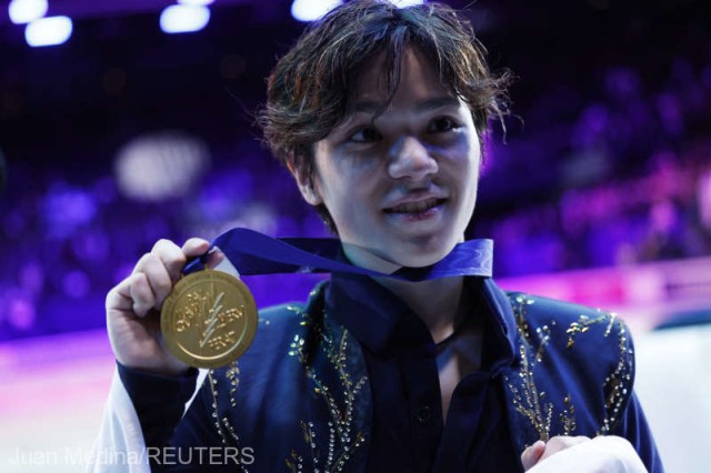 Patinaj artistic: Primul titlu de campion mondial pentru japonezul Shoma Uno