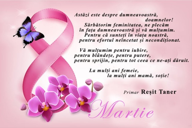 Reșit Taner, mesaj cu ocazia Zilei Internaționale a Femeii