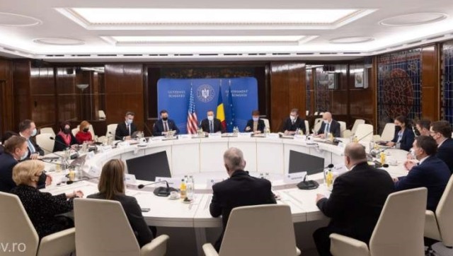 Guvern: Situaţia de securitate, discutată de premier cu membrii unei delegaţii a Congresului SUA