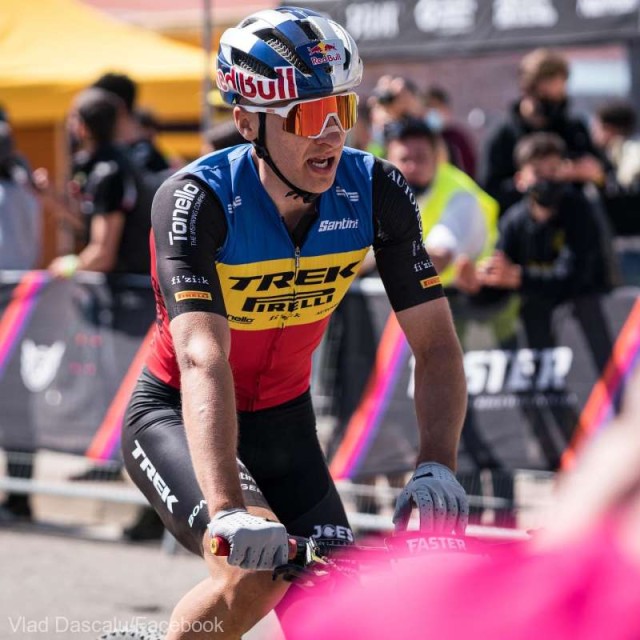 Ciclism: Vlad Dascălu, pe podium în Cupa Franţei la mountain bike