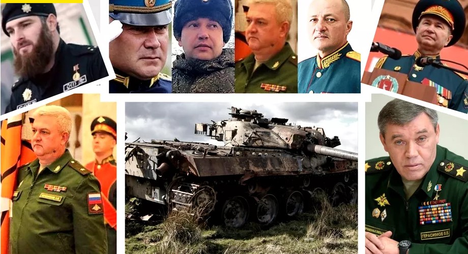 Motivul pentru care generalii ruși sunt eliminați pe capete în Ucraina