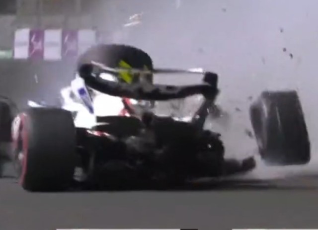 Mick Schumacher, accident grav în timpul calificărilor Marelui Premiu de F1 al Arabiei Saudite. Video