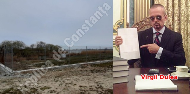 Dulea, patronul casei de amanet Garant, a închis accesul locuitorilor spre lacul Mamaia. Video