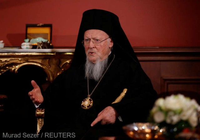 Patriarhul ecumenic al Constantinopolului denunţă agresiunea rusă din Ucraina