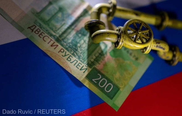 Vladimir Putin anunţă că plăţile pentru gazul rusesc trebuie efectuate în ruble de la 1 aprilie