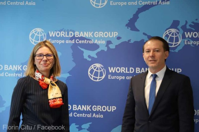 Întâlnire Florin Cîţu-vicepreşedintele Băncii Mondiale; reforma sistemului de pensii, printre temele abordate