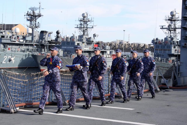 Ziua NATO a fost marcată de către marinarii militari români