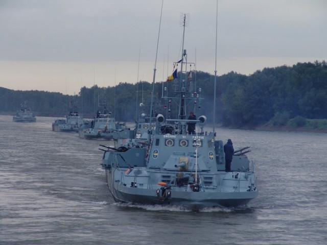 Flotila Fluvială „Mihail Kogălniceanu” sărbătorește 126 de ani de la înființarea Diviziei de Dunăre a României