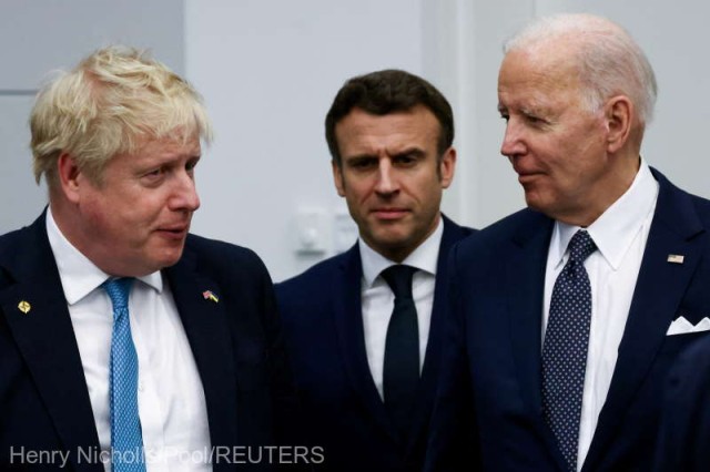 Biden și unii liderii europeni: Să nu existe nicio relaxare în fermitatea Occidentului în faţa Rusiei