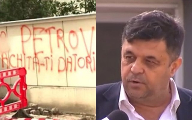 Vila în care stă Traian Băsescu, vandalizată de un apropiat al lui Bercea Mondialul