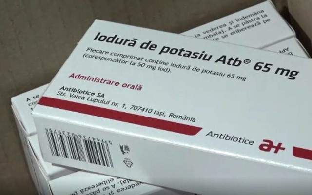 Ministerul Sănătății s-a sucit: Nu mai distribuie pastilele cu iod