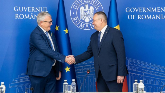 Ciucă, discuții cu comisarul UE pentru drepturi sociale