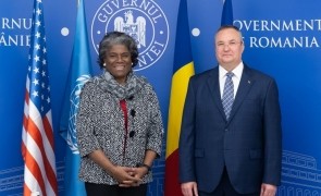 Ambasadorul SUA la ONU, primit de premierul Ciucă la Guvern