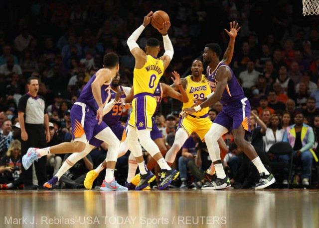 Baschet: NBA - LA Lakers, eliminată din cursa pentru play-off