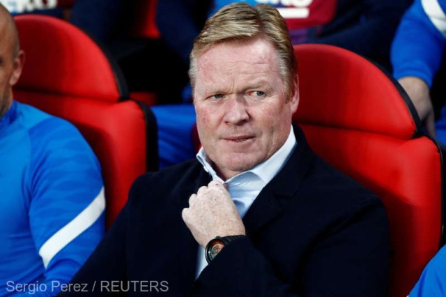 Fotbal: Ronald Koeman va prelua postul de selecţioner al Olandei în 2023