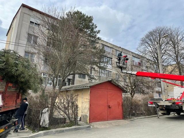 Utilități Publice Cernavodă continuă curățenia de primăvară