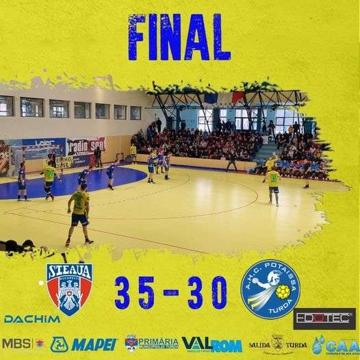 Handbal masculin: CSA Steaua a câştigat derby-ul cu Potaissa, în Liga Naţională